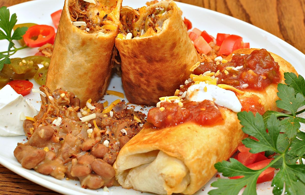 Honey, We're not in Kansas Anymore – Beefy Chimichangas – Welcome to  Rosemarie's Kitchen