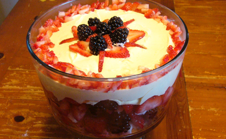 Fresh Fruit with Whipped Cream Zabaglione – Welcome to Rosemarie&amp;#39;s Kitchen