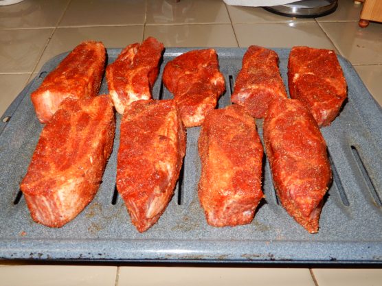 Smoke Rubbed Country Rib Supper (4)